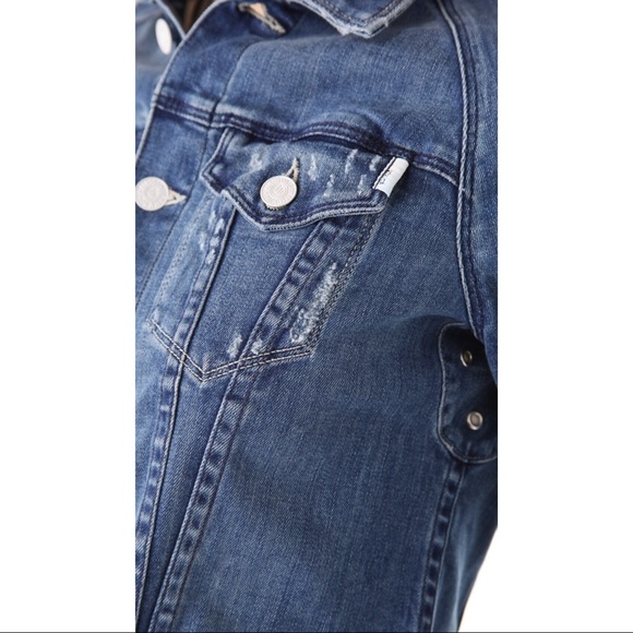 MOTHER Denim The Bully Jean Distressed Jacket - Picture 2 of 8
